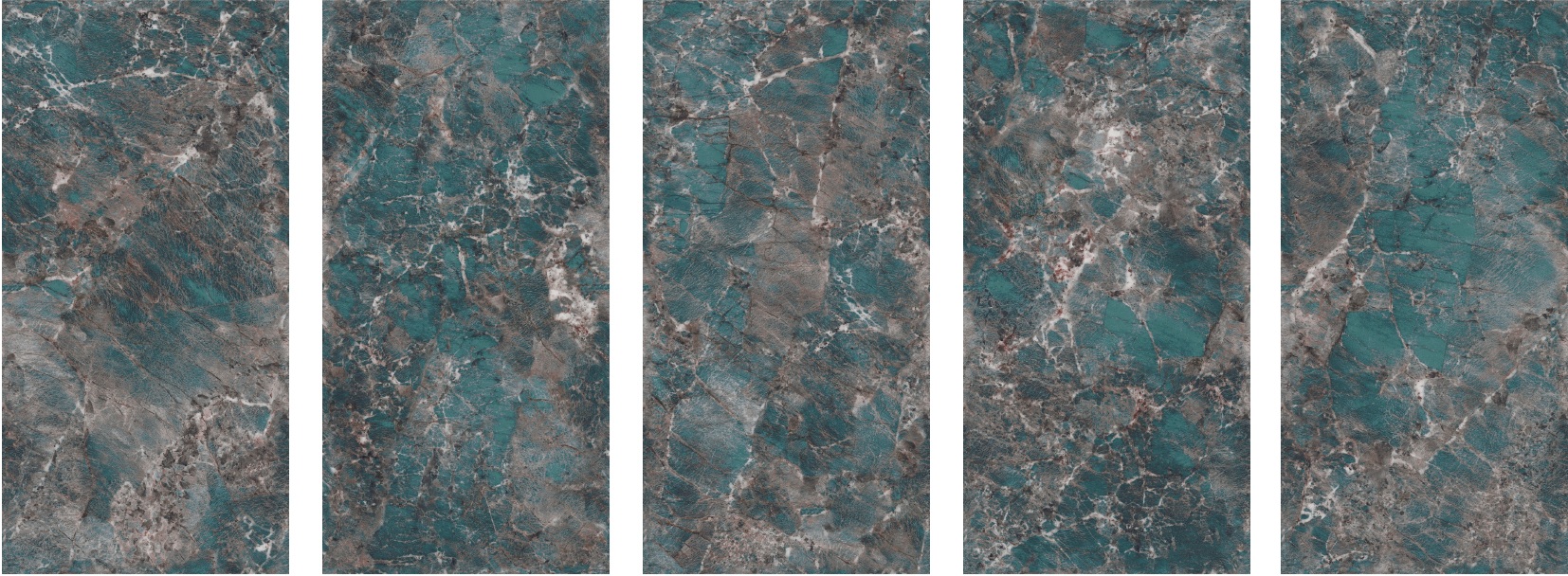 Neo Amazonite Teal High Gloss 60x120 Staro фото 2