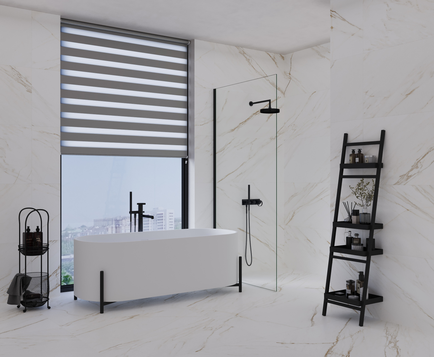 Lucca White Bru 60x120 TAU Ceramica фото 13