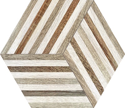 Africa Hexa Mix 23,2x26,7 ITT Ceramic