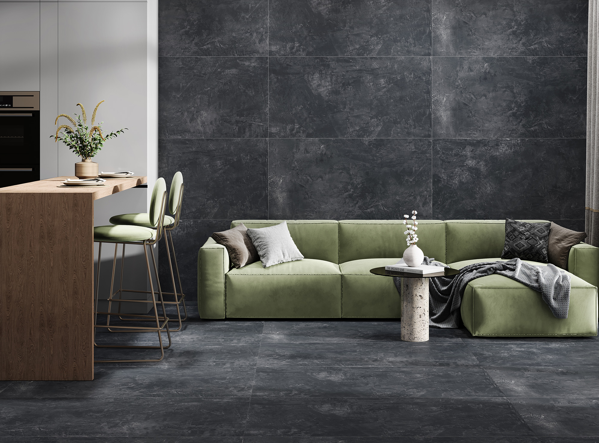 RT7007-A Symphony Gris Matt Rustic 60x120 Arcadia Ceramica