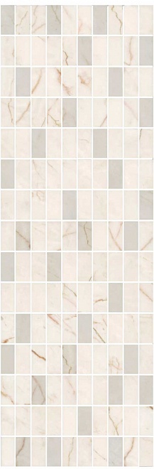 MM12142 Декор Театро беж светлый мозаичный 25*75 Kerama Marazzi