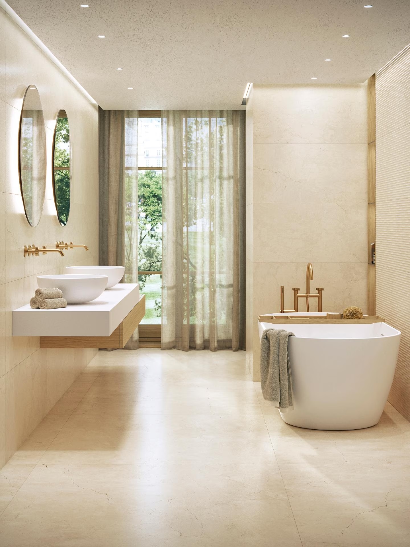 Marmol Crema Porcelanosa фото 4