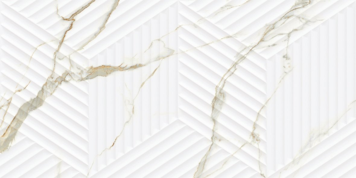 LE63063B-F53 Bianco Carrara Classico Cubo Rectificado 30х60 Artecera