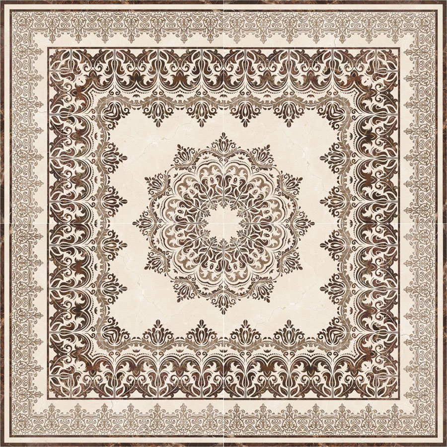 Roseton Venecia 4 90x90 Absolut Keramika