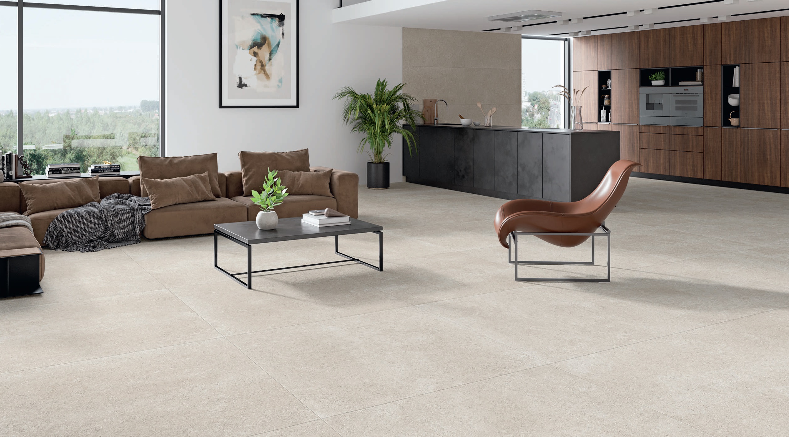 3AEBLEIIBDPA Leiria Greige MT 6mm 60x120 Keratile