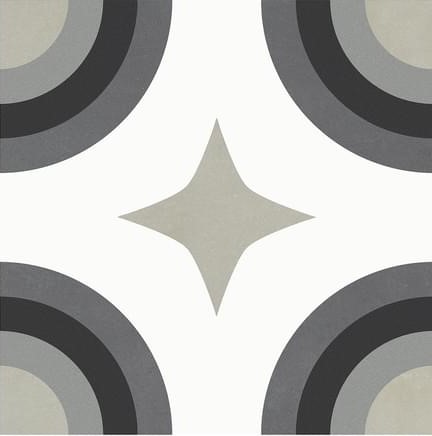 J87809 Swing Decor Night And Day Carpet 20.3x20.3 RHS (Rondine) Ceramiche
