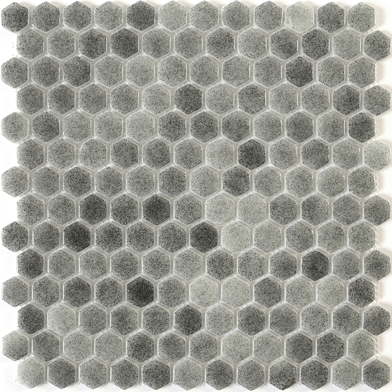STP-GR012-HEX стекло (25) 300х300 Natural