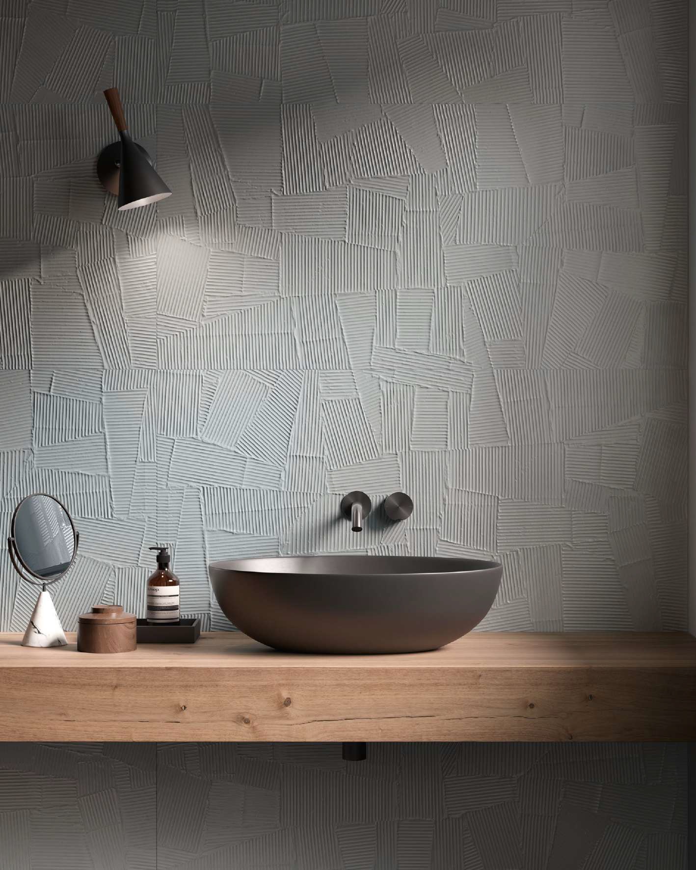 06072 Homey Paper Clay Avio Ret 60x120 Ceramiche Piemme