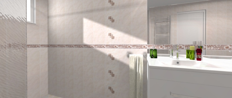 WITGX113 LUCIE beige 20x25 RAKO