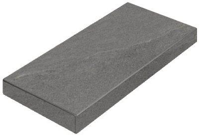 620070000676 Contempora Carbon Scalino Angolare Sinistro 33x120 Italon