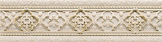 Antique Ivory Listelo 10,5x40 Newker