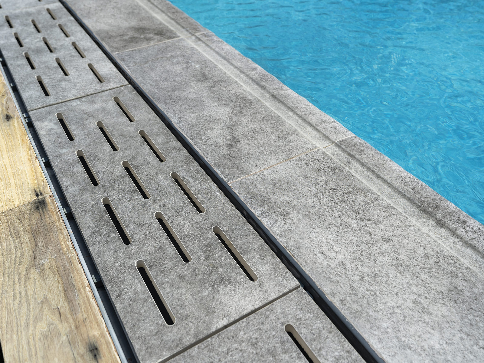 PGA3366IT-Cift Pool Garden Anthracite InfinityTile Двойная отделка 33x66x0,76 Serapool фото 51