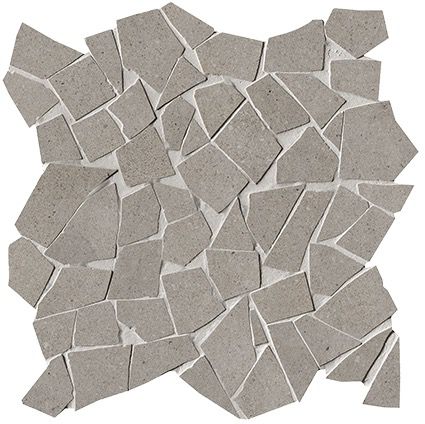 fORO Nux Taupe Gres Schegge Mosaico Anticato 30x30 FAP Ceramiche