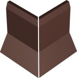 100TE0BRU Angle EXT PAR BROWN BRU 10x10 Winckelmans