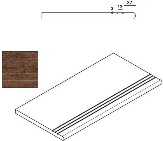 620040000035 PEPPER GRADINO ROUND GRIP DX 30x60 Italon