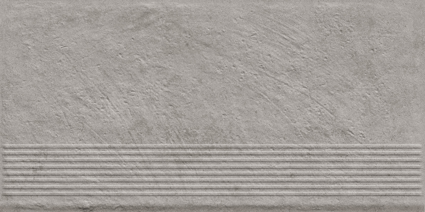Carrizo Grey Stopnica Prosta Struktura Mat B1a 30x60 Paradyz