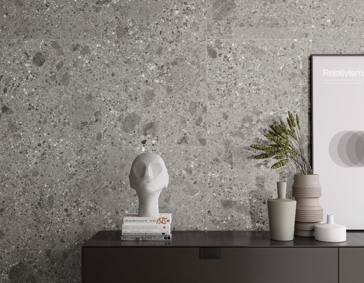PL120619 Grigio Milano Luc 120x120 Ariostea