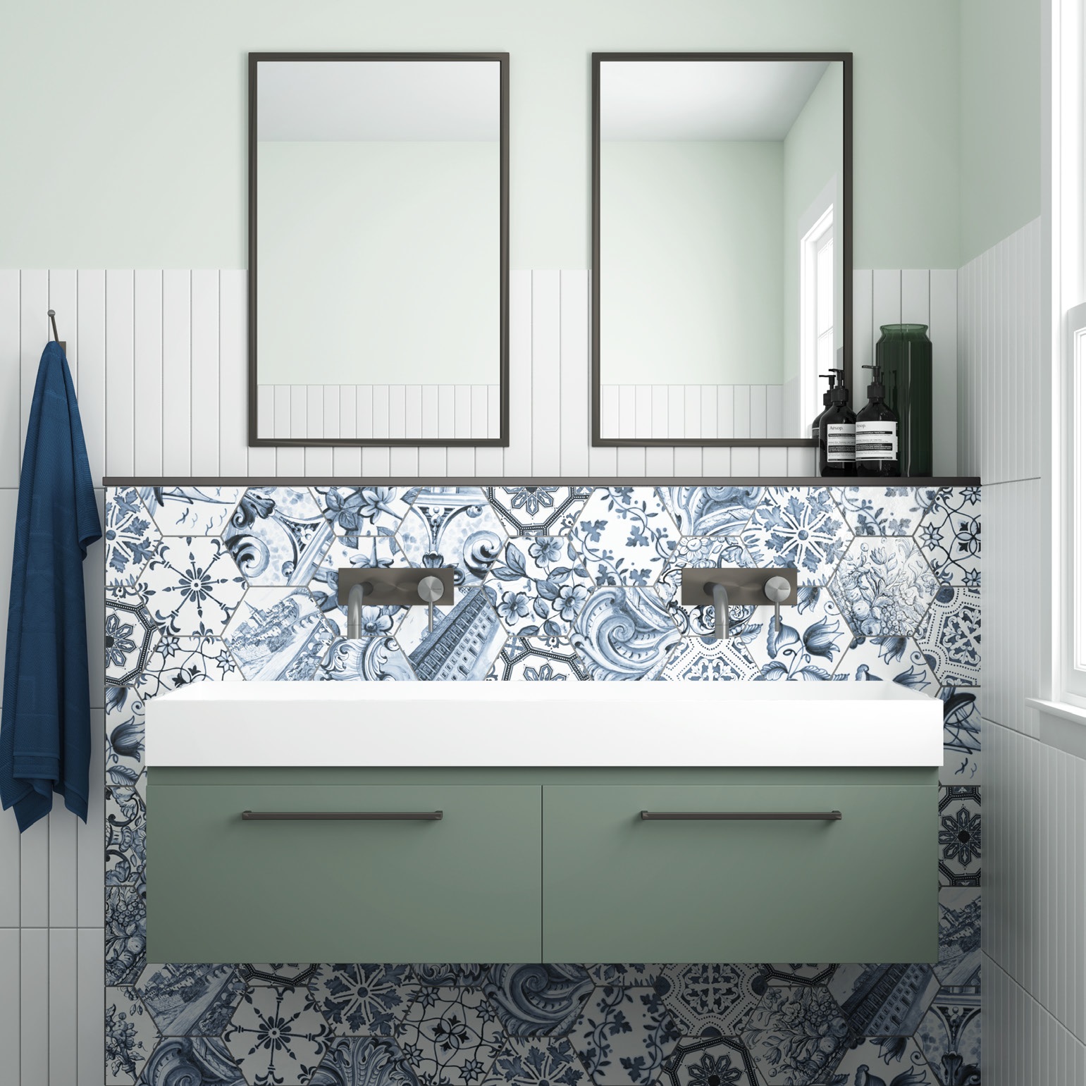 20340 Hexatile Gris Mate 17.5x20 EQUIPE фото 8