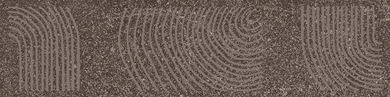 KMB2TGL007BR Бордюр Руссильон коричневый тёмный матовый обрезной 30x7,2x0,9 Kerama Marazzi