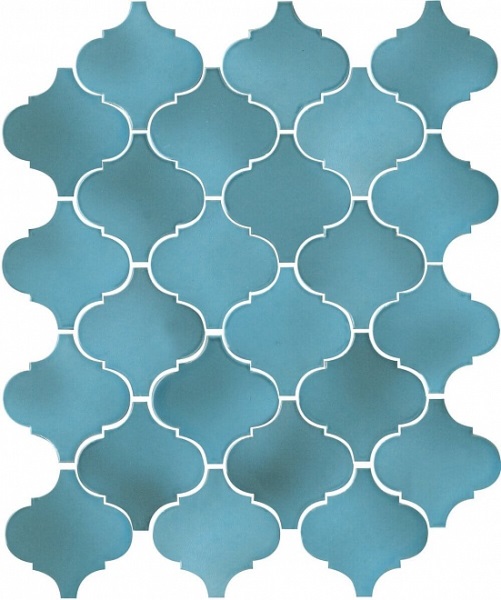 65005 Арабески Майолика голубой 26x30 Kerama Marazzi