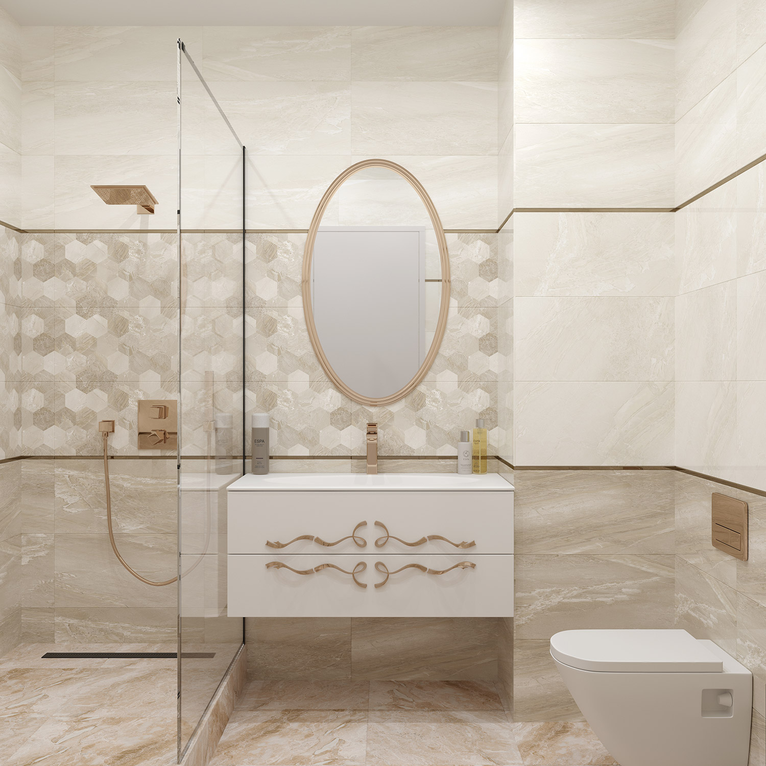 358 Eclipse Beige 9x16 Eurotile Ceramica