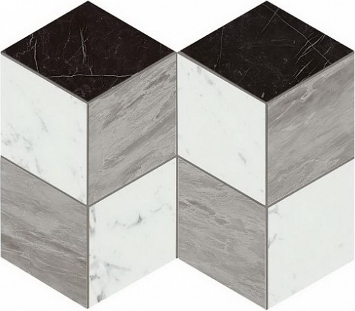 AS2L Marvel Mosaico Esagono Geo Cold Lappato 25,4x35,2 Atlas Concorde