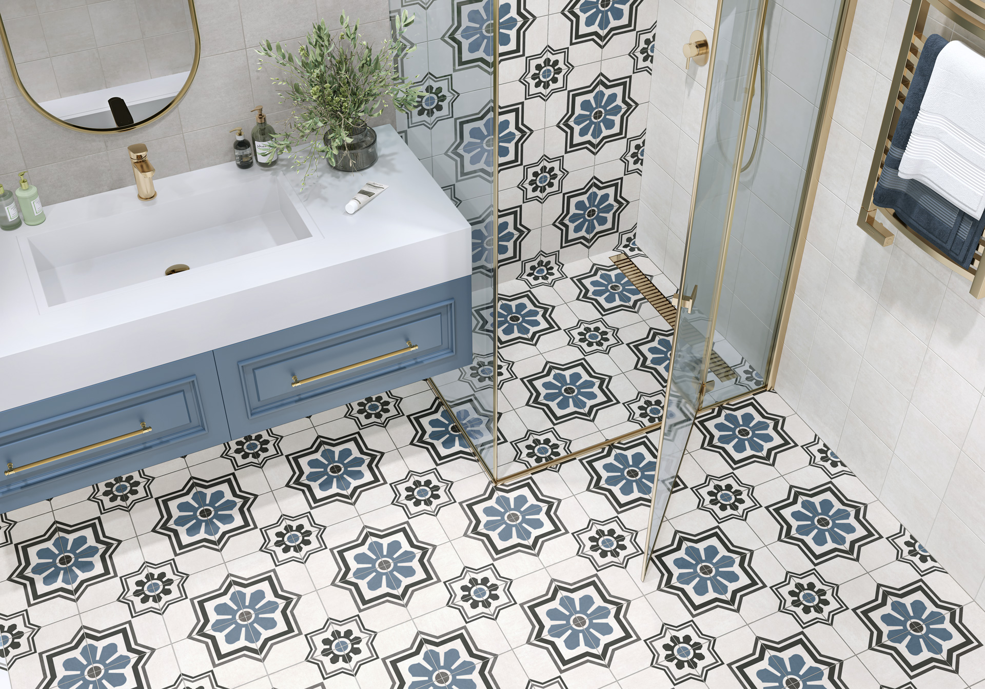 GP2020DNA09 Honey матовый 200x200x8 New Trend