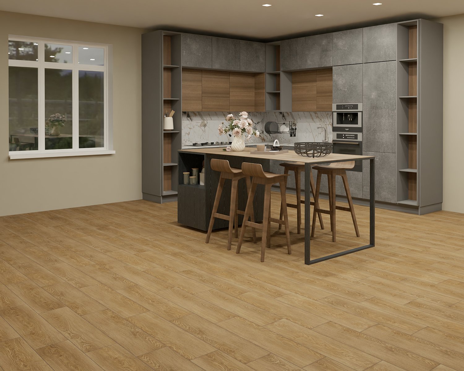 GT208018604MСR Gotland Коричневый 19,8x80 Global Tile