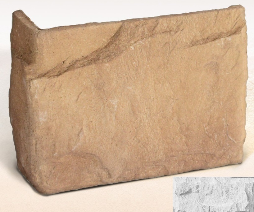 Бостон 00 угловая 60х180х150х30 Ecostone
