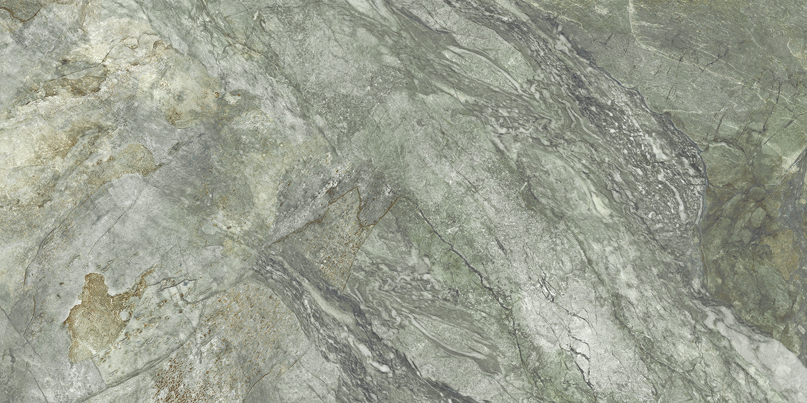 D12059M Slate Green 600x1200x9.5 Delacora