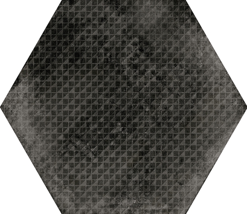 23604 Urban Hexagon Melange Dark 29,2X25,4 EQUIPE