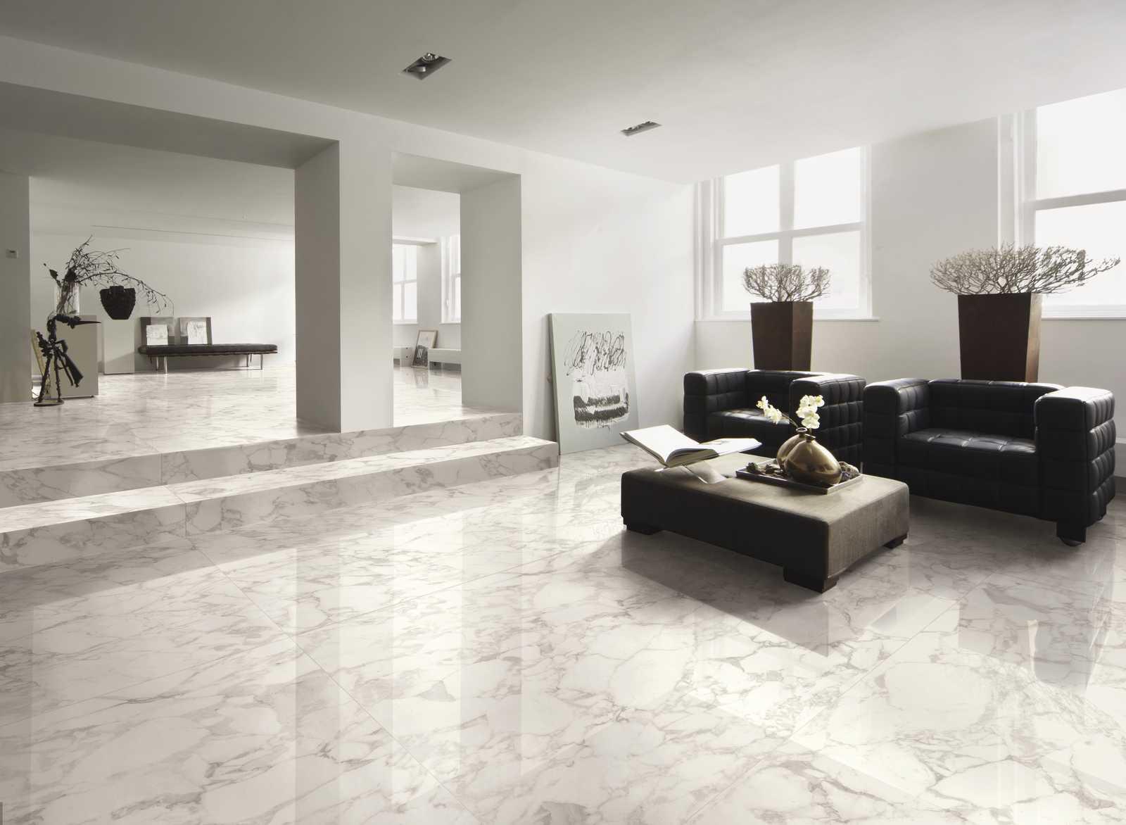 R6RL Maiora Marble Effect Calacatta Oro Glossy Rett 120x240 Ragno Marazzi