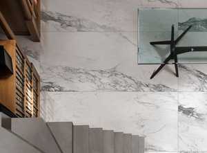 R6RL Maiora Marble Effect Calacatta Oro Glossy Rett 120x240 Ragno Marazzi