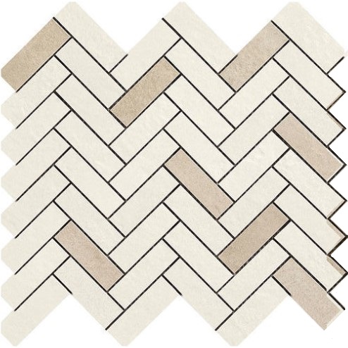 R06A Terracruda Mosaico Degrade Sabbia/Luce 33.2*128.8 Ragno Marazzi