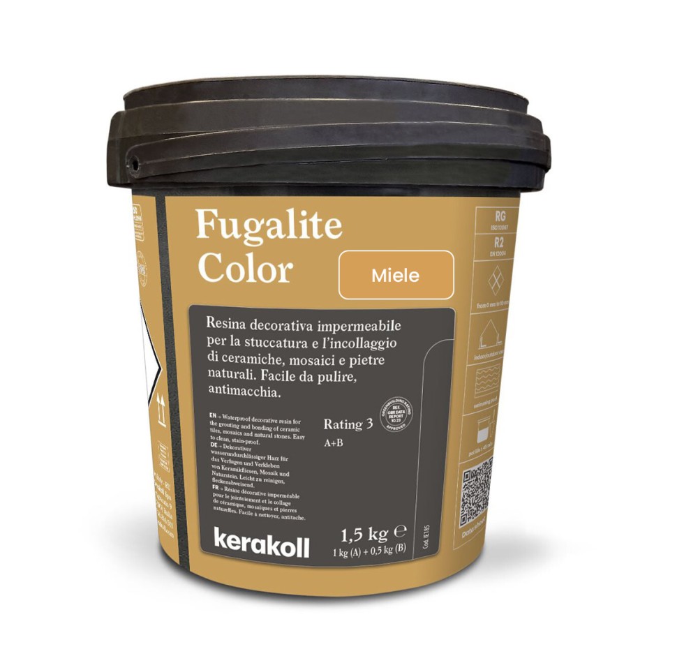 Эпоксидная затирка Fugalite Color Miele 1,5 кг Kerakoll