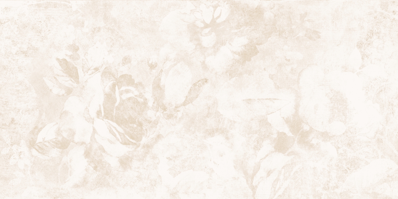 C-FRL302D Fresco рельеф цветы светло-бежевый 29,7x60 Cersanit