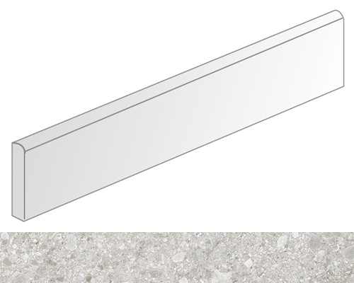 Rodapie Ceppo di Gre-R Gris 9.4x59.3 VIVES
