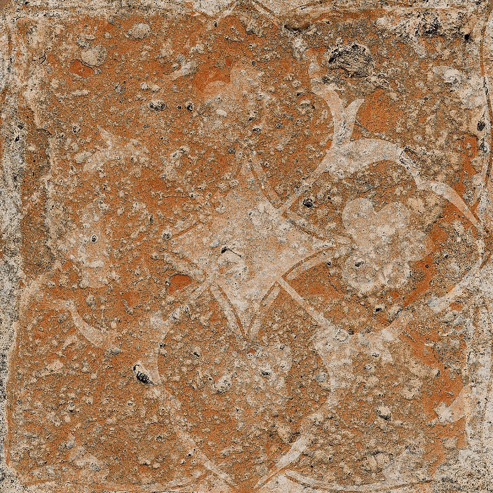 1006826 Pomposa Dec. Mix Ambra 20х20 Isla Tiles