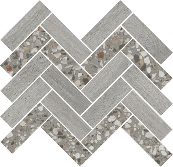 T042/SG5267 Монтиони мозаичный серый 34x35,5 Kerama Marazzi