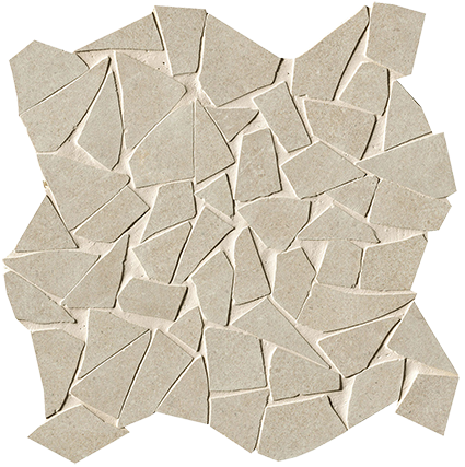 fOQN Nux Beige Gres Schegge Mosaico Anticato 30x30 FAP Ceramiche