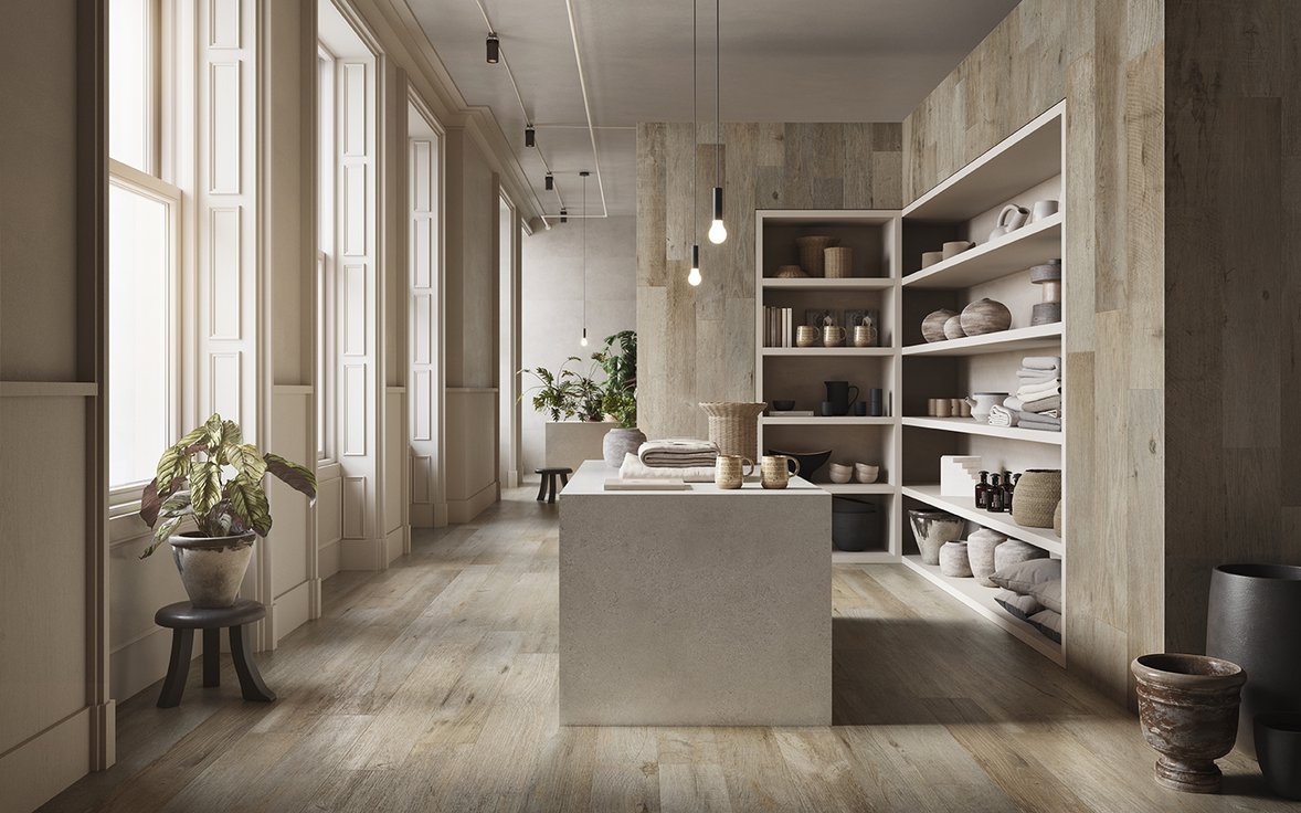Yorkwood Walnut 20x120 Sant Agostino