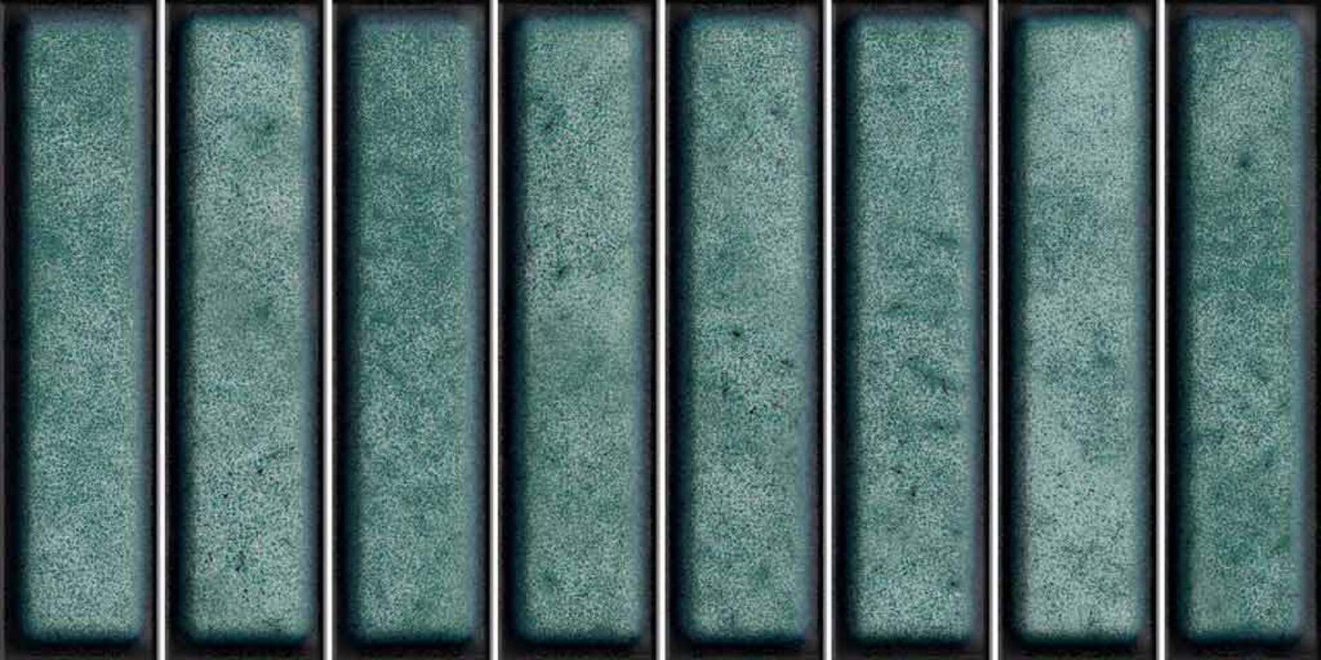 Domino Verde Glossy 15x30 El Barco фото 12