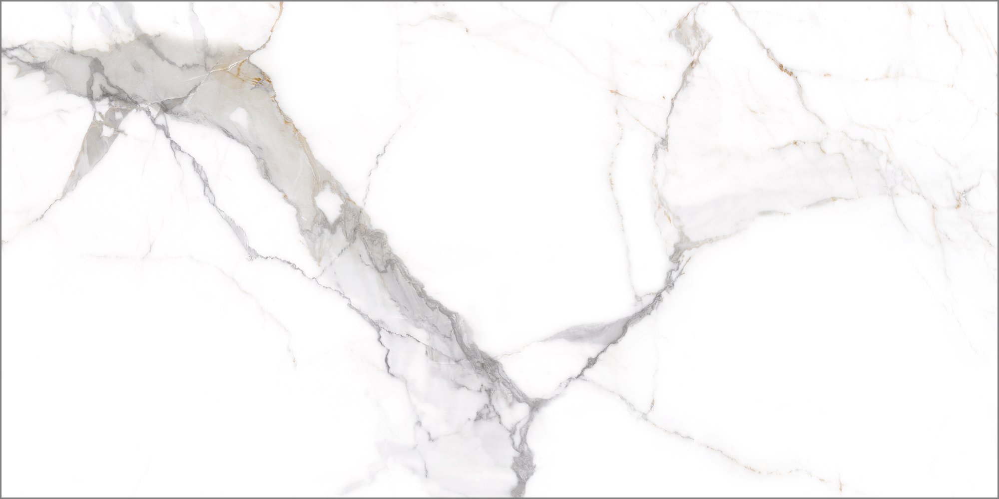 GT40806103MR Calacatta Imperial GT Белый 40x80 Global Tile