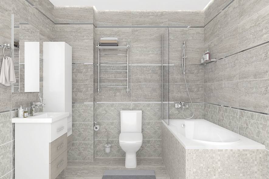 Декор Echo Elemental серый 30х60 Laparet