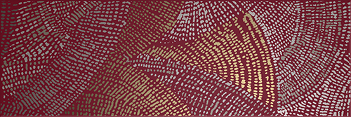DIAMOND DRAW CHERRY GOLD 20x60 Domino