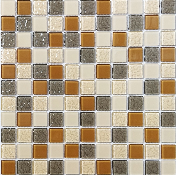 CD 449 Мозаика из стекла 30x30 (чип 2.5x2.5) TonoMosaic