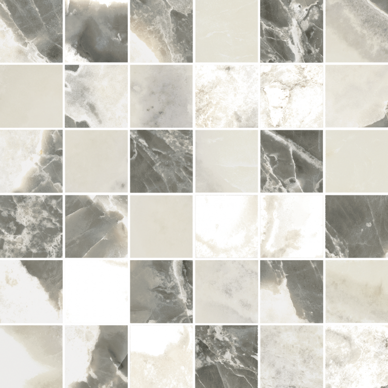 610110001142 Stellaris Dover Light Mosaico 30x30 Italon