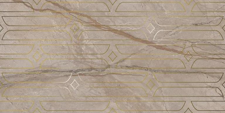 KMD3STA071BR Декор Ифран бежевый светлый глянцевый обрезной 60x119,5x0,9 Kerama Marazzi фото 2