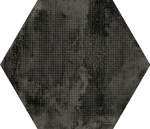 23604 Urban Hexagon Melange Dark 29,2X25,4 EQUIPE