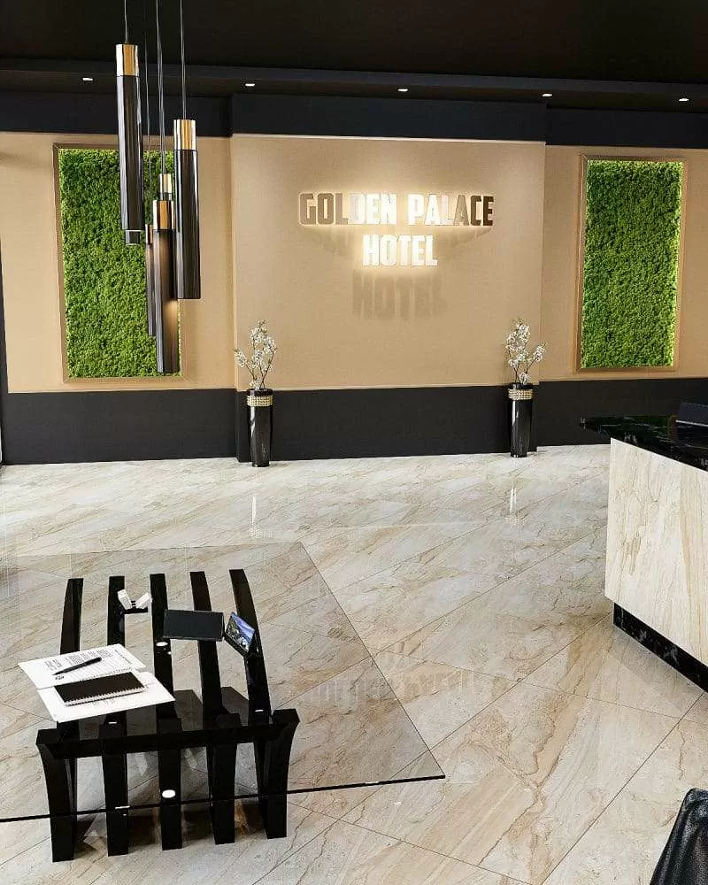 Travertine Cube Ceramica